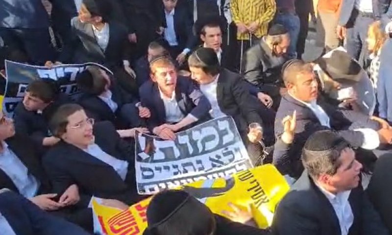 ההפגנות יחזרו? אברך ואב לשלושה נעצר ונלקח ישירות לכלא 10