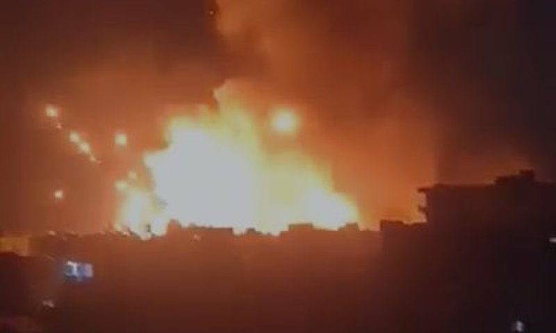 דיווח בסוריה: תקיפה ישראלית סמוך לחומס, פיצוצי משנה אדירים