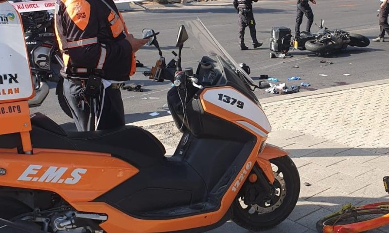 תאונה קטלנית: נקבע מותו של רוכב אופניים בן 50 שנפצע אנושות בהתנגשות עם אופנוע