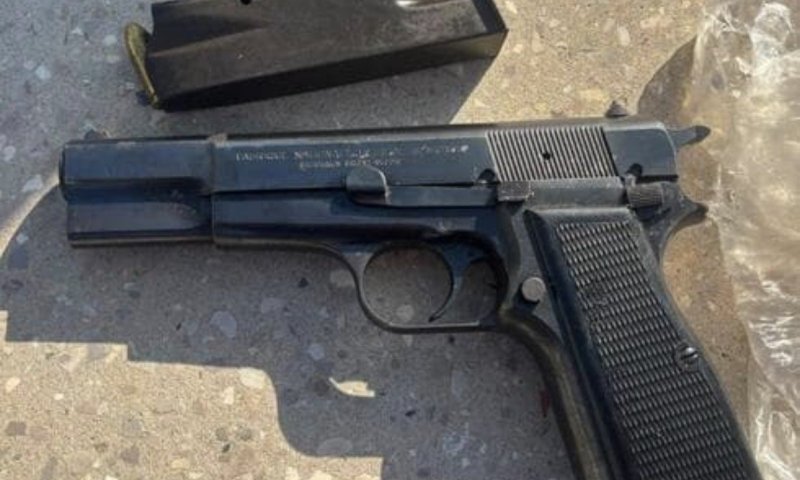 תיעוד: בנו של ח"כ חרדי לשעבר נעצר עם אקדח ללא רישיון