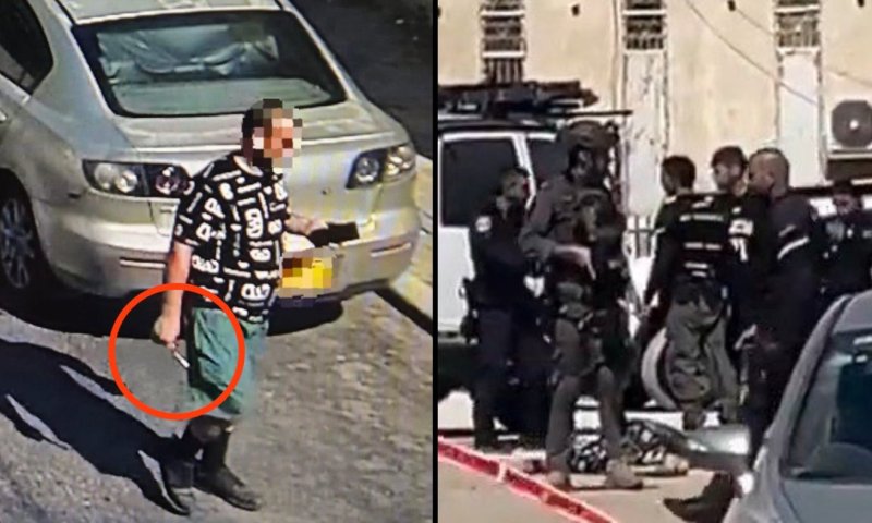 ניסיון הפיגוע בלוד: החשוד נוטרל בידי לוחם יס"מ &bull; צפו