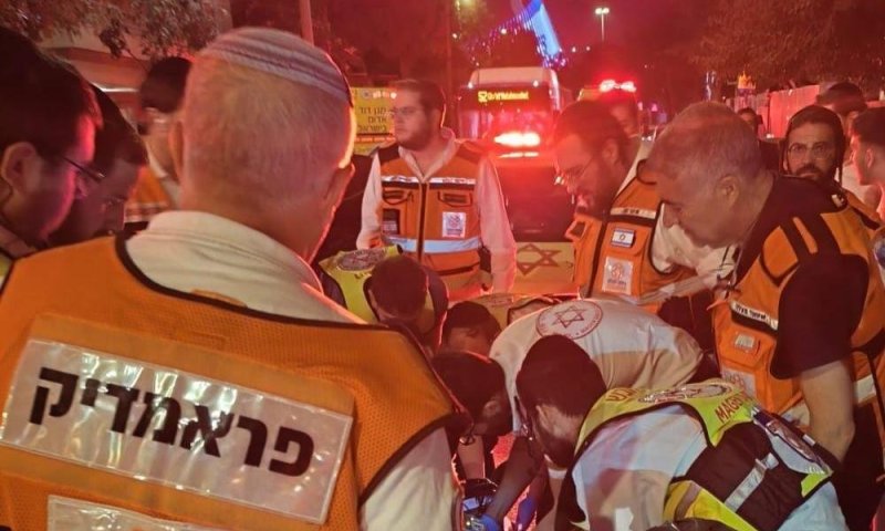 רוכב קורקינט חרדי נהרג בירושלים - לאחר שהתנגש בפח אשפה