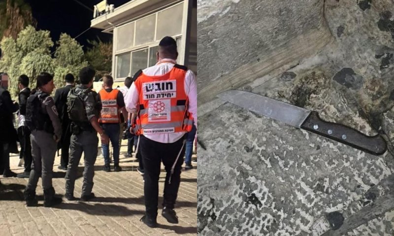 מחבל חוסל בשער שכם לאחר שניסה לבצע פיגוע דקירה