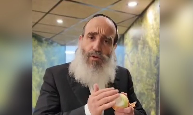 הרב יצחק פנגר: "המטרות בחיים הם כמו בצל &ndash; כשמתעסקים איתו מתחילים לבכות"