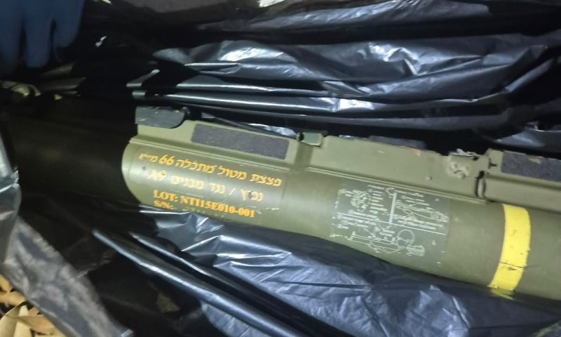הממצא החריג בפשיטה המשטרתית: טיל לאו במתחם מגורים