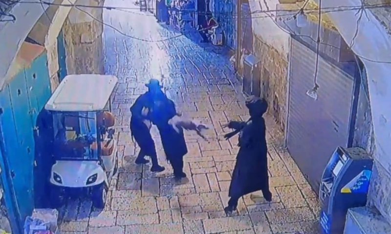 התיעוד שהקפיץ את המשטרה: צעיר חרדי נעצר בעיר העתיקה - לא תאמינו מה הסיבה