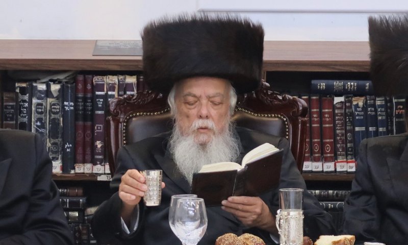 אבל בסערט ויז'ניץ: הגה"צ רבי ישראל אליעזר הגר זצ"ל