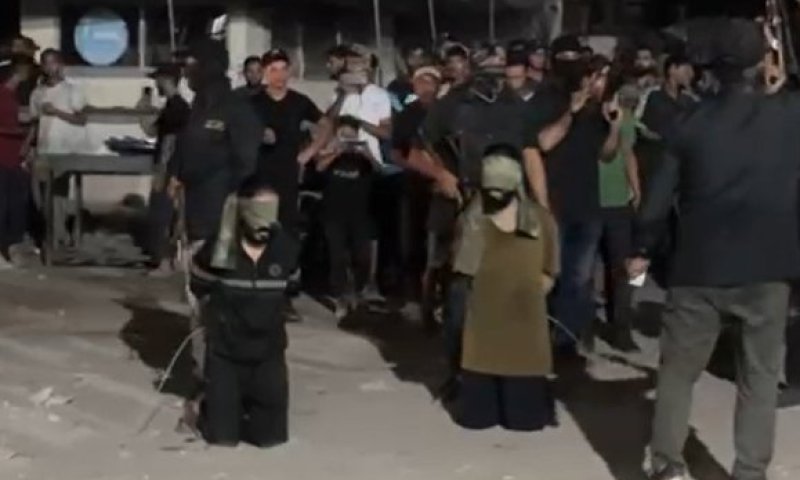 חמאס נוקט באמצעים אלימים ופועל באכזריות נגד התושבים
