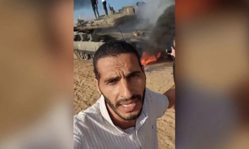 מחבל חמאס במסווה עיתונאי שתיעד את הטבח, התלווה למשלחת של האו"ם