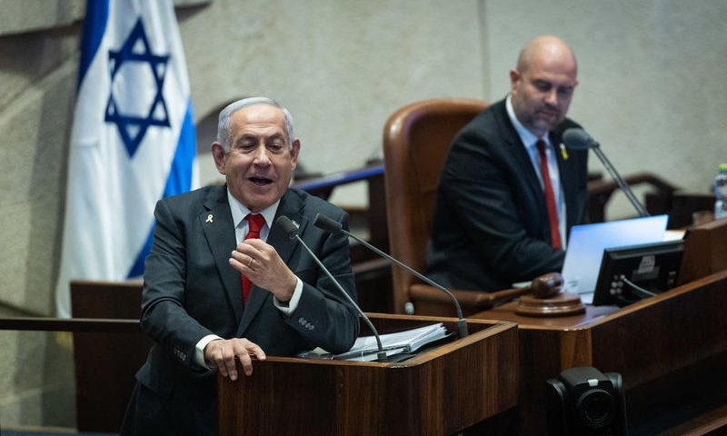 נתניהו במליאה: "תוכנית טראמפ לעזה מהפכנית. רציתם היום שאחרי? קיבלתם"
