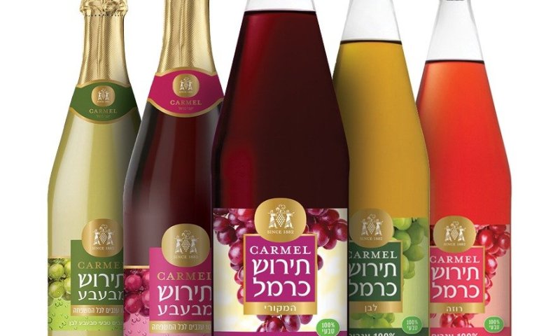 העולים להילולת סידנא בבא סאלי זיע"א בירכו על תירוש כרמל המקורי