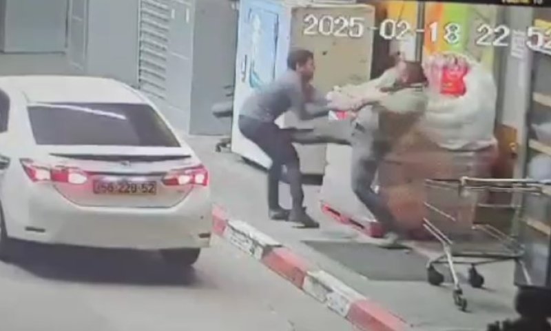התנפל על לוחם, ניסה לחטוף את נשקו ונעצר
