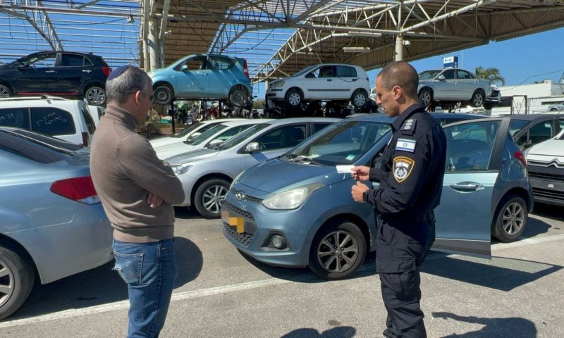 המשטרה החזירה לכלה את רכבה הגנוב, עוד לפני שגילתה על הגניבה