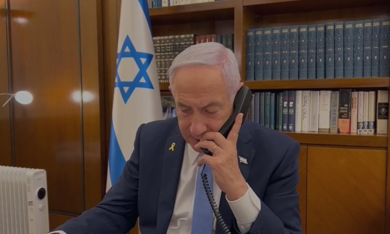 נתניהו שוחח עם אלי שרעבי: "מצטער שזה לקח הרבה זמן"