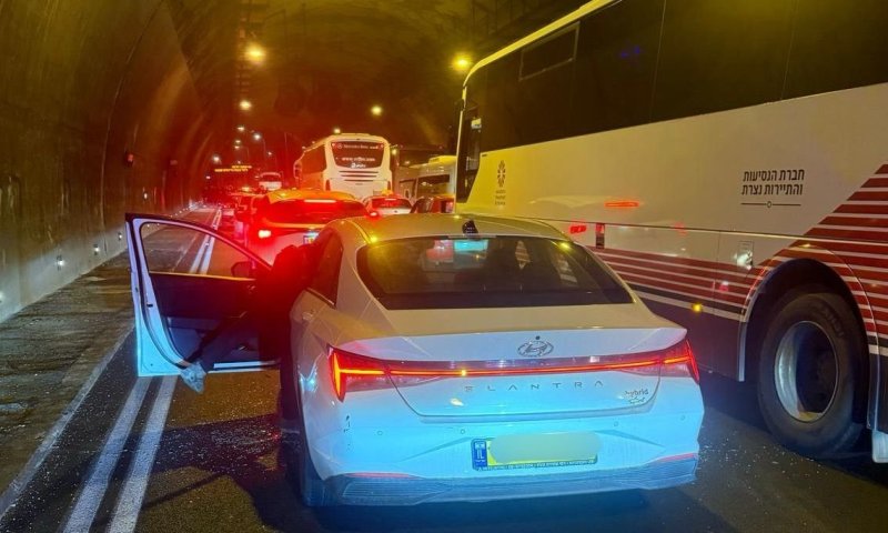 "יש פריקה, יש פריקה": תיעוד דרמטי ממעצר פלסטיני שגנב רכב