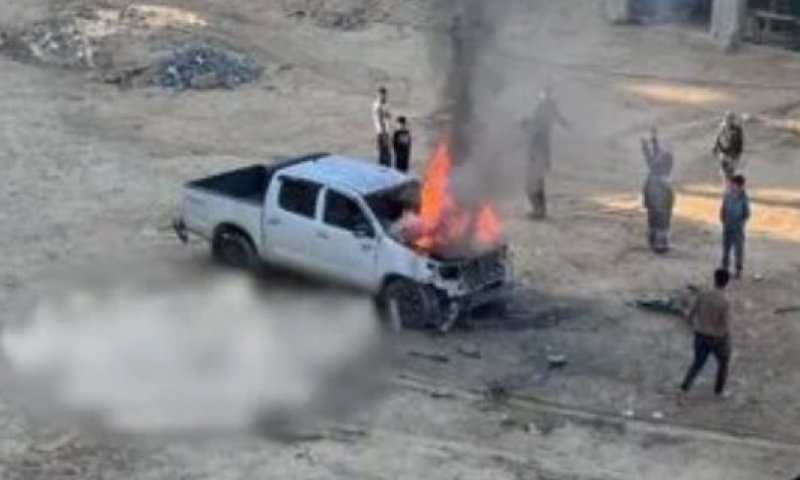 צפו: צה"ל תקף עשרות רכבי טויוטה של הנוחבות בעזה