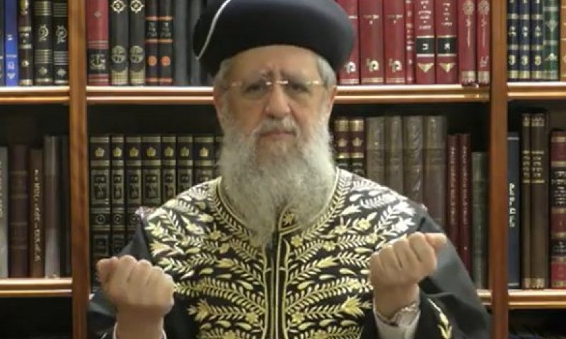 הראש"ל הגר"ד יוסף משיב אש: "אני אחראי - לא ימונה דיין שאינו ראוי"