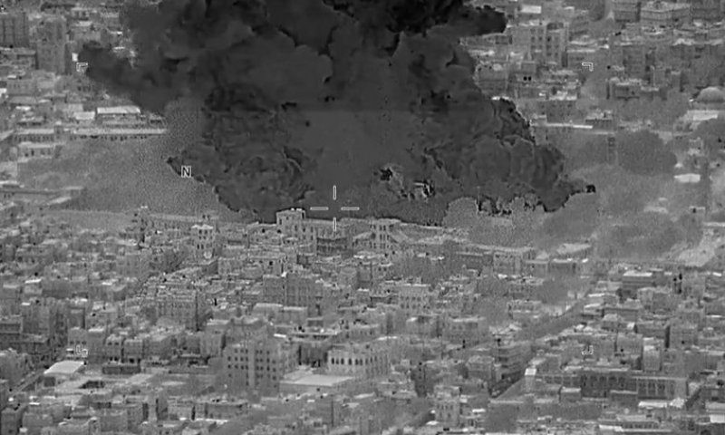 דיווח: ארה"ב חיסלה בכירים חות'ים שנפגשו בתימן