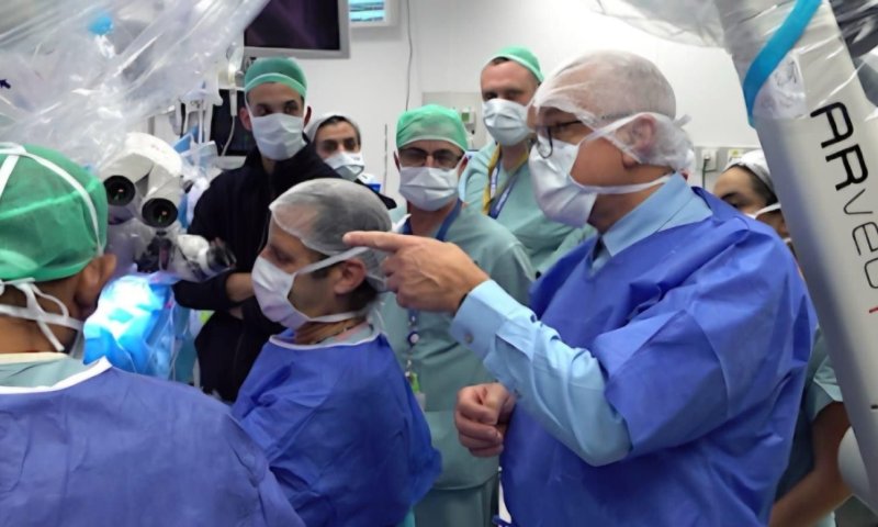גידול במוח הוסר מבסיס הגולגולת בטכנולוגיה חדשנית וייחודית
