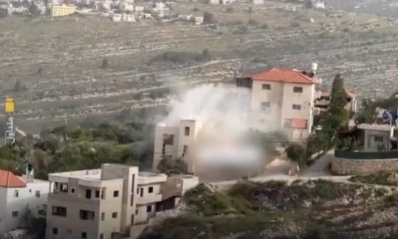 צה"ל הרס את ביתו של המחבל שביצע פיגוע ליד רמאללה