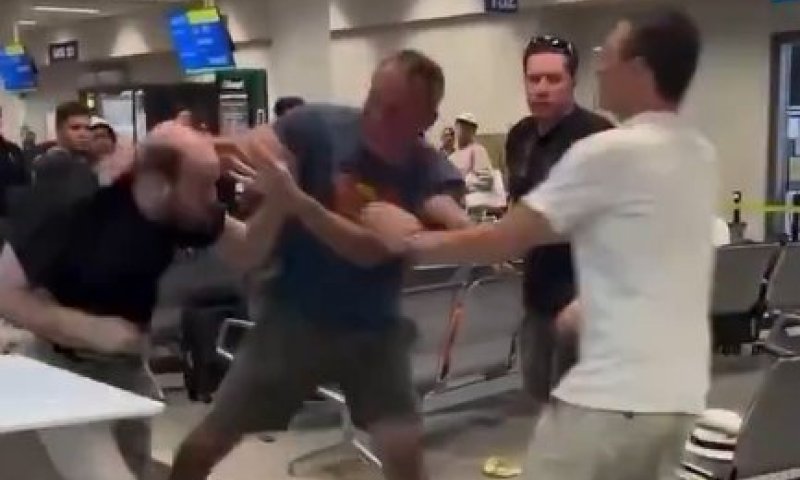התבטאות אנטישמית הובילה לעימות אלים בנמל התעופה במנילה