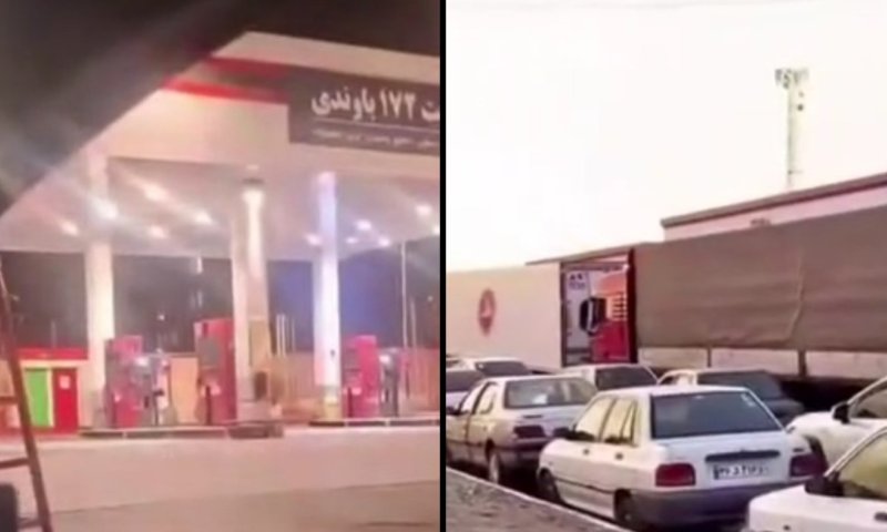 משבר הדלק באיראן מחריף: תורות ענק, תחנות ריקות ואזרחים שממתינים שעות