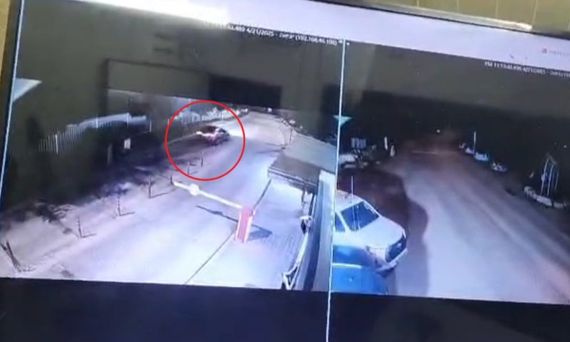 עלי זהב: תיעוד הפריצה לשער היישוב - מחבל או גנב?