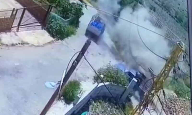 מרדף מהשמיים: כך חוסל מחבל שנמלט מהרכב המופצץ &ndash; תיעוד נדיר