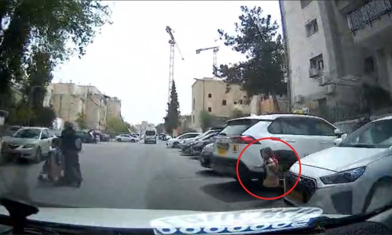 נס בירושלים: ילדה רצה לעבר הכביש וכמעט נדרסה