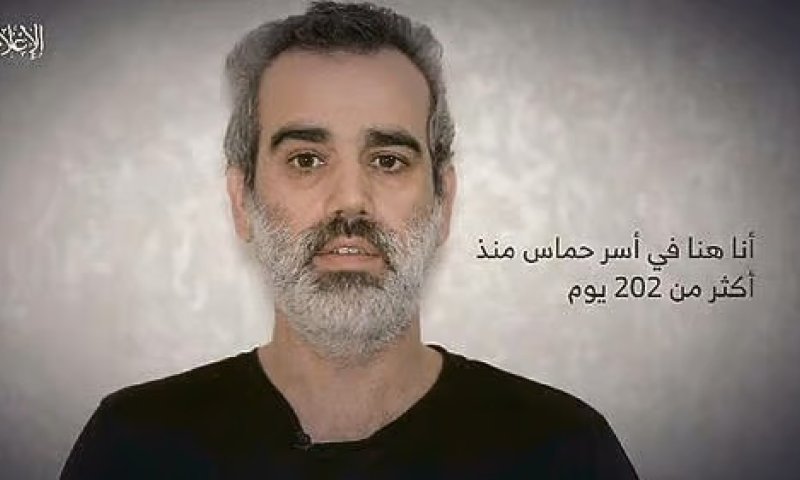 חמאס פרסם סרטון חדש של עמרי מירן: "כבר 202 ימים בשבי – תעזרו לנו לחזור"