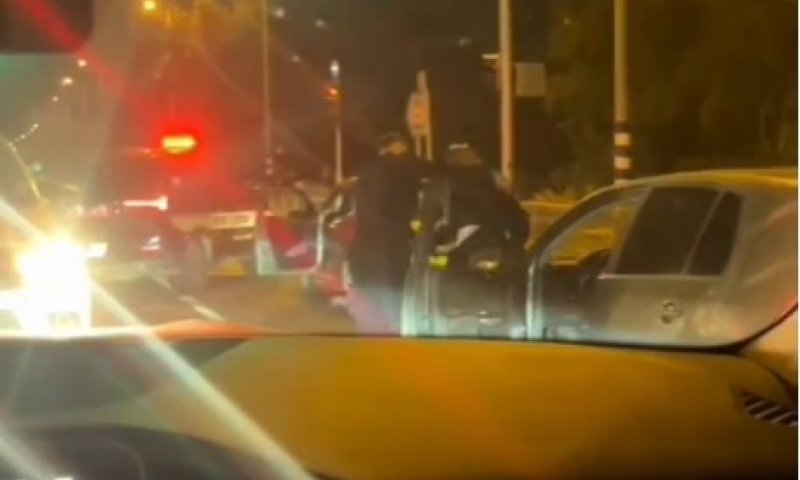 במשך 19 דקות: הזמר אבי לרנר וחבריו במרדף הרואי אחרי גנבי רכב