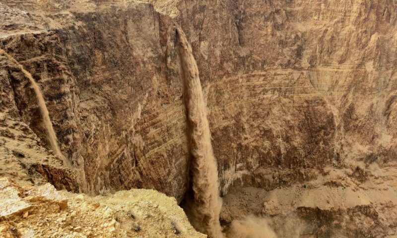 תיעודים מרהיבים: הנחלים בדרום בזרימה עוצמתית