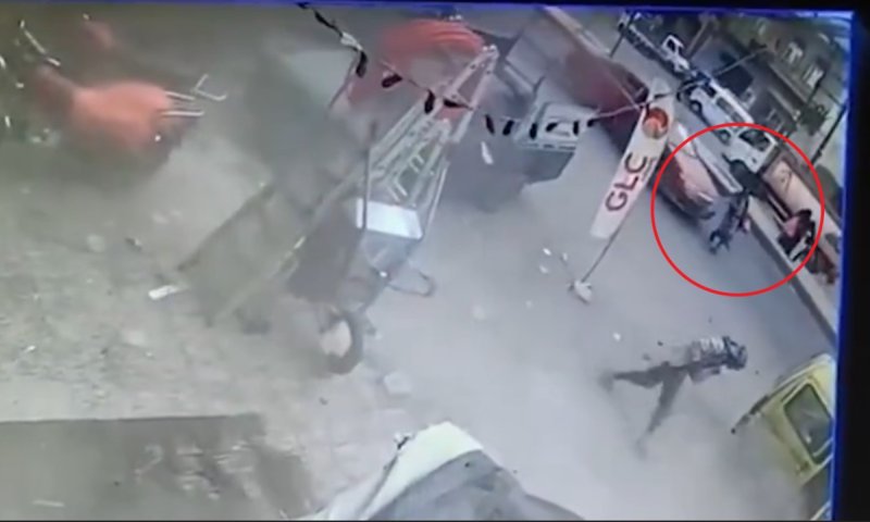 התקיפה בתימן: מצלמות האבטחה תיעדו את הפאניקה