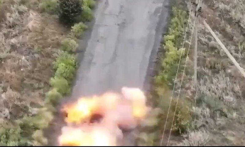 התפוצץ בידו: חייל רוסי הצליח לתפוס רחפן אוקראיני בידו ושכח להשליך אותו