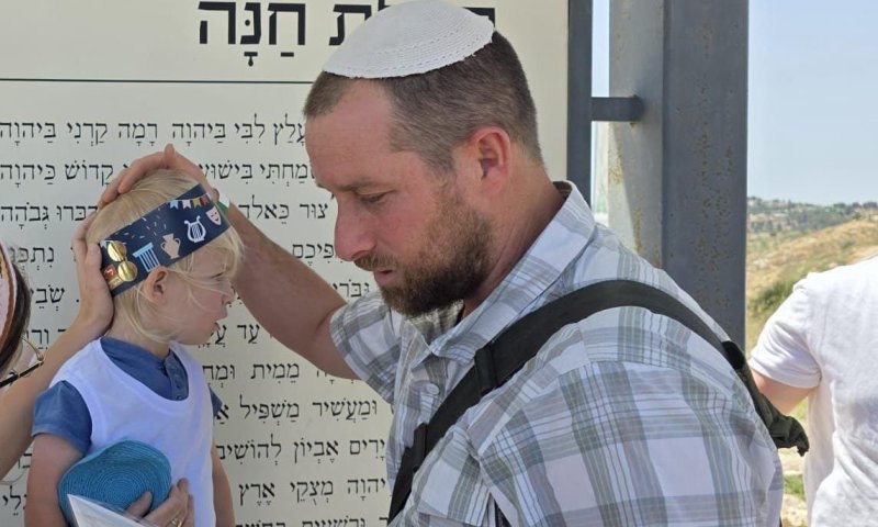 מבקרים רבים בל"ג בעומר בשילה הקדומה