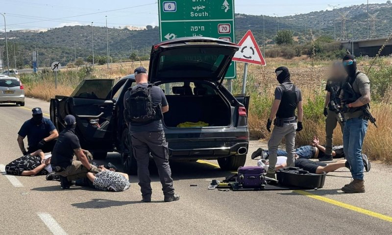 צפו: תושב ג'נין נתפס מוברח בתא המטען