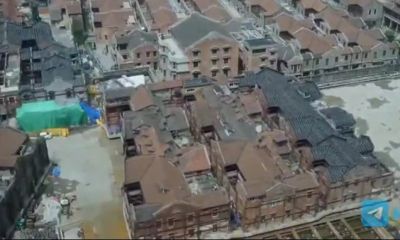 סין: מתחם מגורים עתיק הוזז ממקומו באמצעות רובוטים 