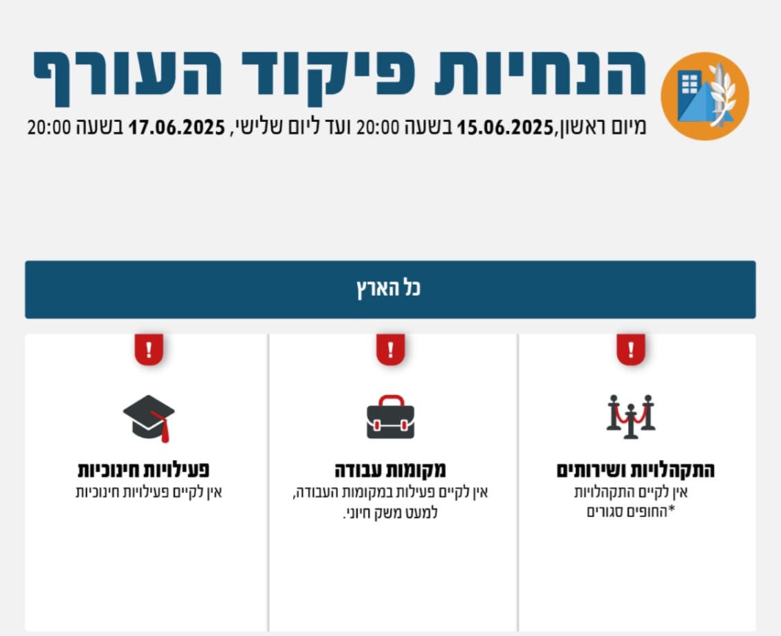 פיקוד העורף