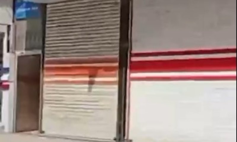 תיעוד ממערב איראן: החנויות סגורות והרחובות ריקים 