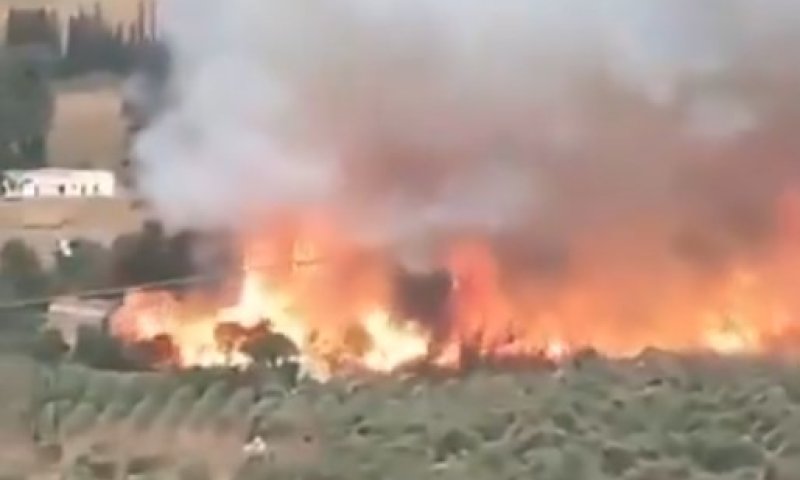 סוריה: פיצוצים בגדוד הטילים בבסיס א-סן בפרברי ג׳בלה 