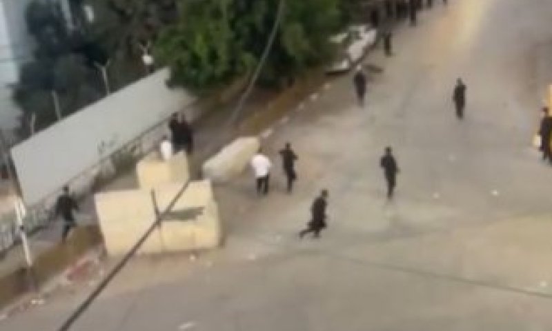 פצועים ועצורים לאחר עימות עם פלסטינים בקבר יוסף