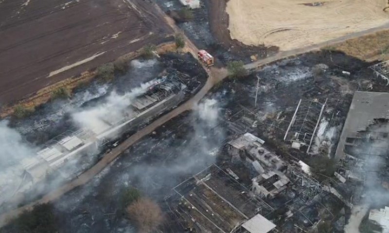 החקירה קבעה: זו הסיבה לשריפה הענקית סמוך לחוקוק