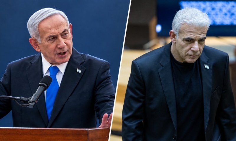 דקות אחרי הפגישה: לפיד תקף את נתניהו - בליכוד מאשימים: "ההודעה הוכנה מראש"