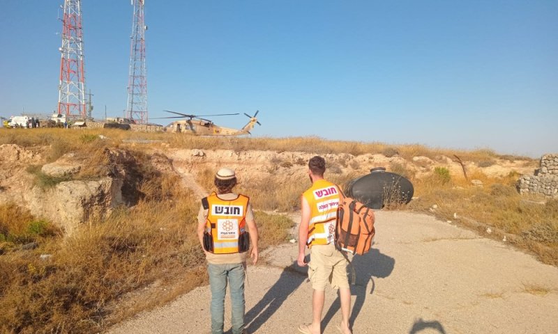 ניצל מפיגוע כתינוק &ndash; ונפצע קשה בנפילה למאגר מים