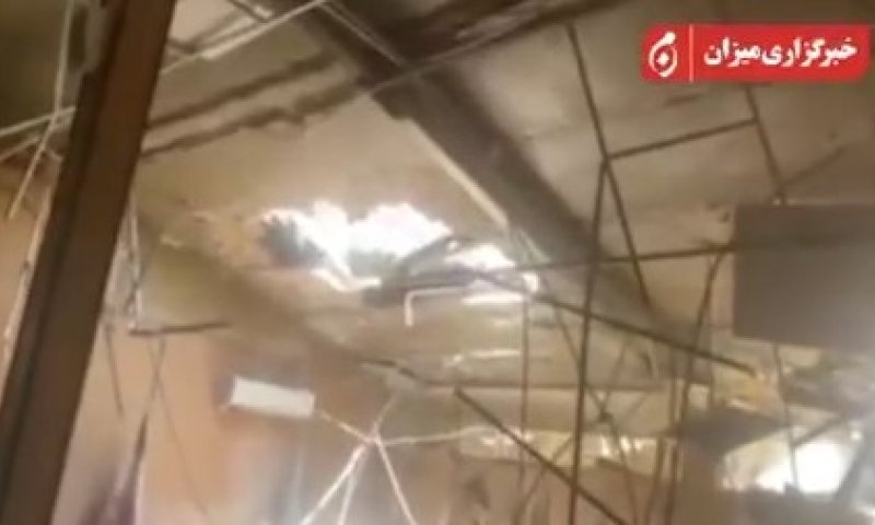 תיעוד ראשון: כך נראה כלא "אווין" לאחר הפצצת צה"ל