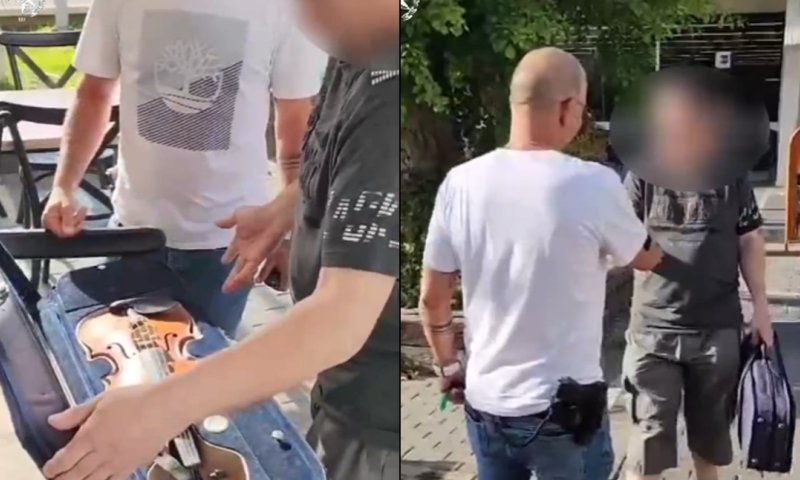  ילדה מצאה והניחה ליד הזבל: כינור בשווי 50 אלף ש"ח הושב לבעליו