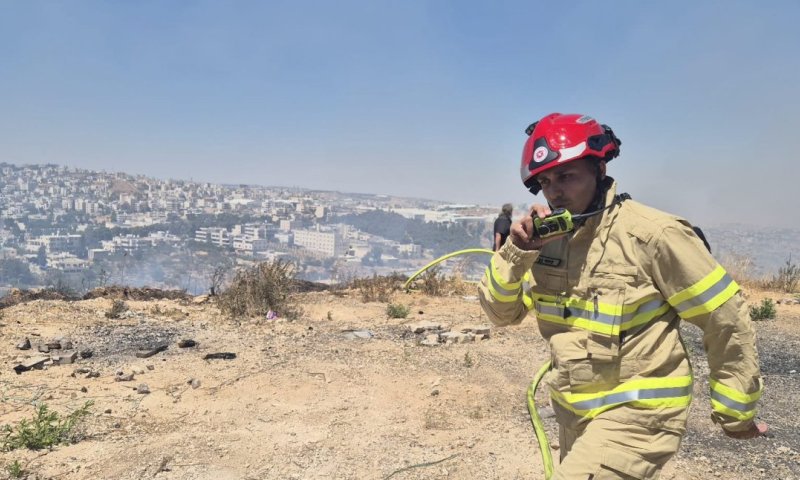 כב"ה: השריפה בגוש עציון - הצתה, "מזהים גל של הצתות"