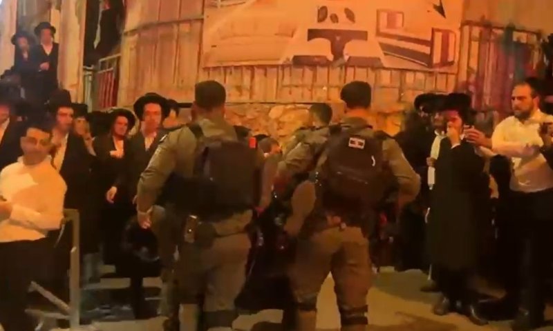 הפגנות סוערות בירושלים ובבית שמש בעקבות מעצר הצעירים החרדים
