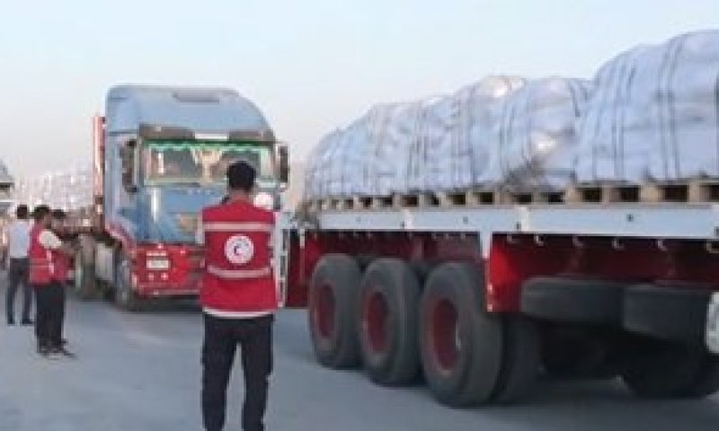 הפוגה טקטית רחבה בעזה: צה"ל מגביר את הסיוע ההומניטרי | צפו בשיירת המשאיות