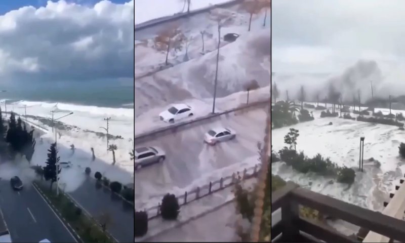 בעקבות רעידת האדמה: גלי צונאמי מציפים אזורים ברוסיה